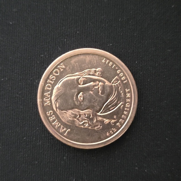 James Madison 2007 D $1 Coin - Picture 1 of 2